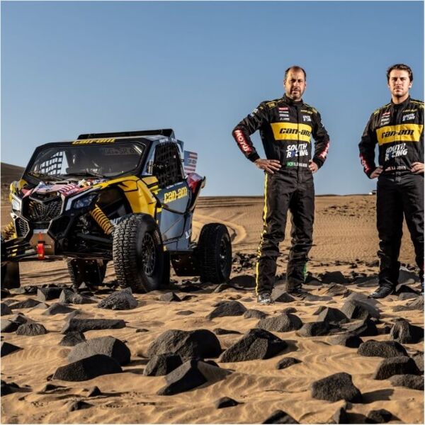Can-Am Maverick X3 und Gewinner der Rallye Dakar